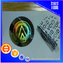 One Time Material 3d Hologram Sticker